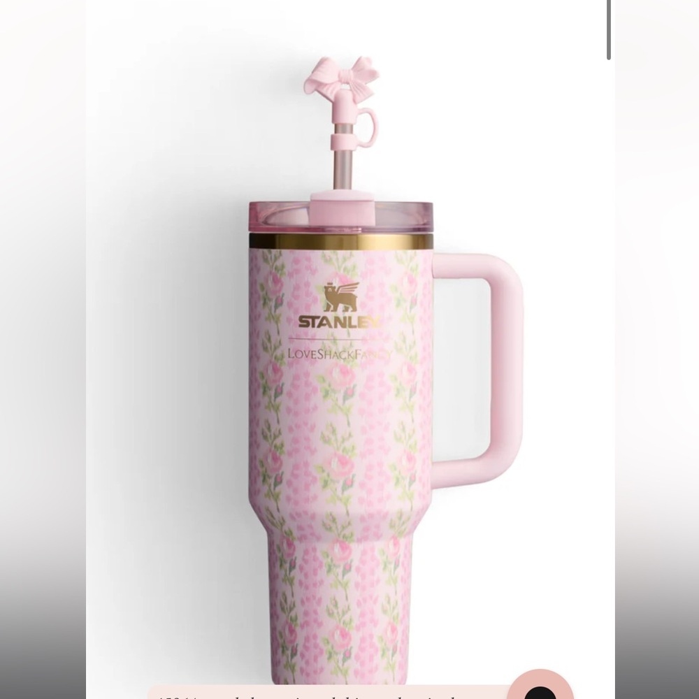 NEW STANLEY X LOVESHACKFANCY QUENCHER TUMBLER | 40 OZ